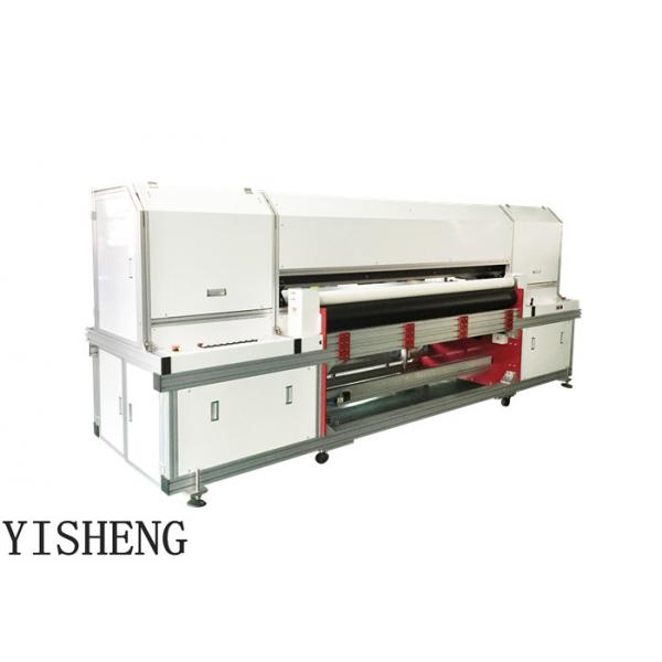 Quality Cotton / Silk / Poly Large Format Digital Printing Machine 3.2M With High speed 300 m2 / h for sale