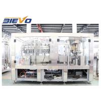China ISO 9001 SUS 304 200ml Can Beverage Filling Machine 6000cph Tin Packing Machine for sale