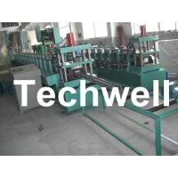 China 18 Groups Forming Roller Stand Upright Rack Roll Forming Machine for Storage Rack factory