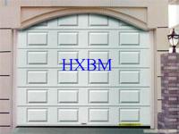 China Wihte color reliable Balance System Roller Shutter Garage Doors With 100mm width panel factory