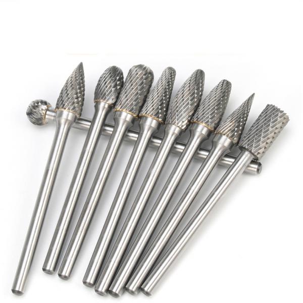 Quality Industry Long Shank Carbide Burr / Rotary Cutter Drill Bits ISO9001 Approved for sale