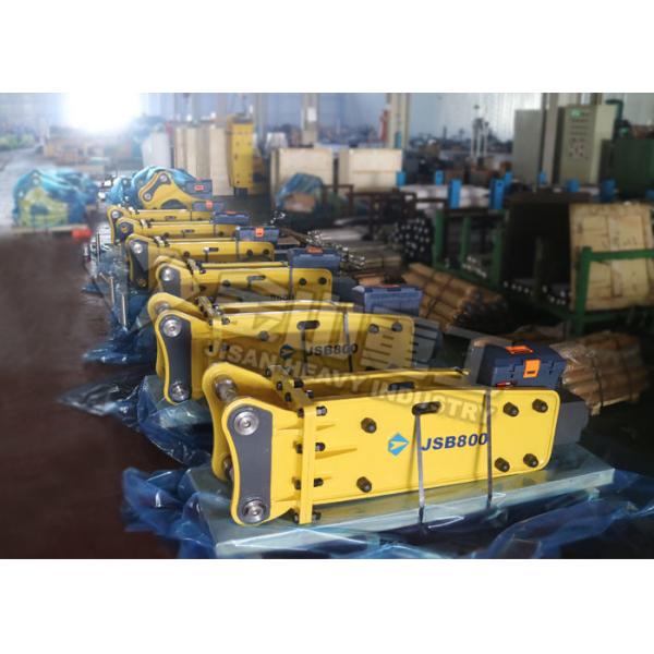 Quality 3/4 Inch Hose Hydraulic Hammer Breaker Kobelco SK100 Mounted High impact Force for sale