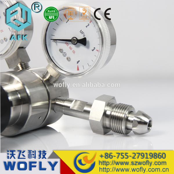 Quality Specialty Gas Two Gauge CGA580 Nitrogen High Pressure Regulator for sale