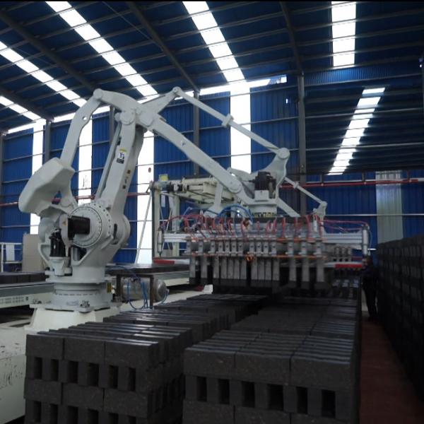 Quality Fired Clay Brick Making Machine Robot Stacking Machine For Robot Grippers Structure for sale