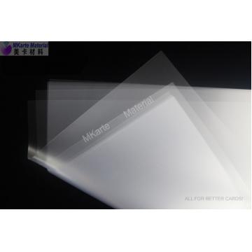 Quality strong adhesion level PVC Coated Overlay in sheet or roll ( 0.06-1.0mm thickness for sale