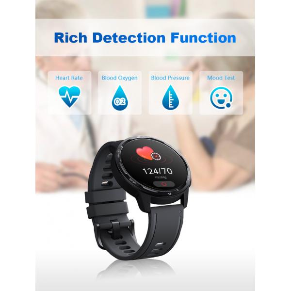 Quality TFT IOS GPS Running Smartwatch Waterproof Heart Rate Monitoring for sale