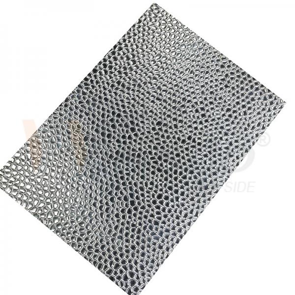 Quality 2B Finish Embossed Honeycomb Stainless Steel Sheet 0.4mm-3.0mm for sale