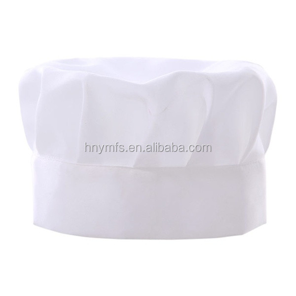 Quality Washable Adult Adjustable Chef Hat Breathable White Chef Hats for sale