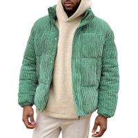 China                  Plus-Size Men&prime;s Corduroy Winter 2022 Overcoat Warm Coat Men&prime;s Cotton Jacket for Men              factory