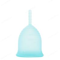 China Menstrual Period Cup Premium Soft Medical Grade Silicon Reusable Menstrual Cup For Women Including Portable Storage Bag factory