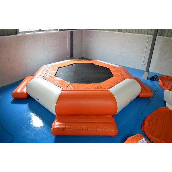 Quality TUV Certificate Inflatable Floating Water Trampoline For Lake for sale
