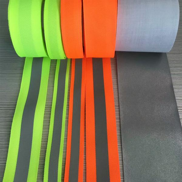 Quality Safety Reflective Straps For Backpack Walking Shoes  Sewed On Black Red Green Orange for sale