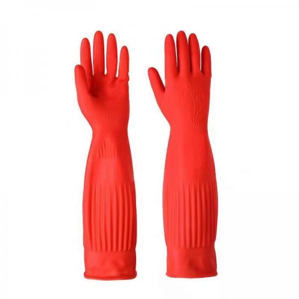 Quality Isolation Dirty Extra Long Cleaning Gloves 38CM Extra Long Washing Up Gloves for sale