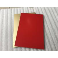 Quality Polyester Paint Aluminum Composite Material Multi Colors With Good Plasticity for sale
