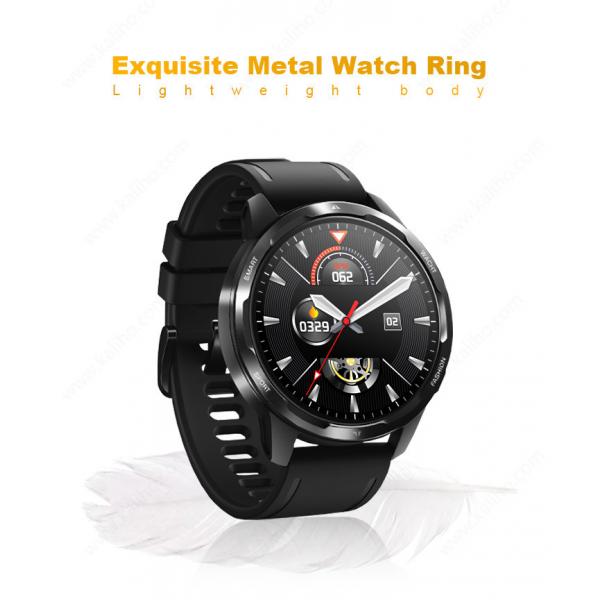 Quality 1.32inch 360*360 Pixel Blood Pressure Android Heart Rate Smartwatch IP68 for sale