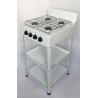 China Camping Metal Standing 4 Burners Gas Cooker For Household factory