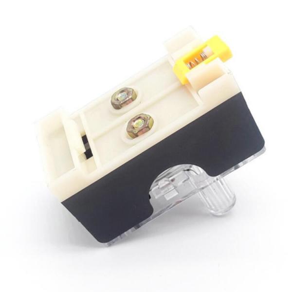 Quality 2P 35mm Din Rail Fuse Holder Twin 3AG Fuse Block With Polystyrene Cap for sale