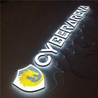 China Custom Signage letters large acrylic home mirror letter commercial sign led outdoor factory