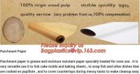 China Chocolate Parchment Floral Wrapping Paper,Food Grade Unbleached Baking Parchment Wrapping Paper,Silicone Coated Parchmen factory
