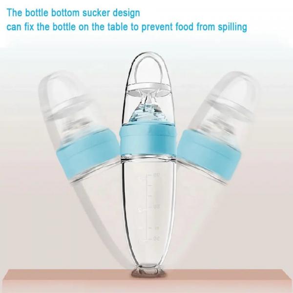 Quality Tasteless Baby Feeding Tools Spoon Feeder Practical Lightweight for sale