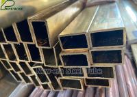 China 0.5mm Cold Drawn Square C27000 Brass Alloy Tube factory