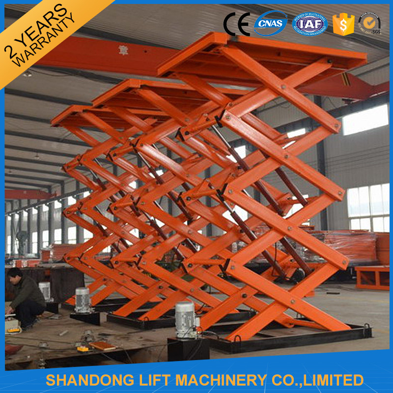 China High Strength Steel Hydraulic Lifting Equipment with 2 tons Loading Capacity CE for sale