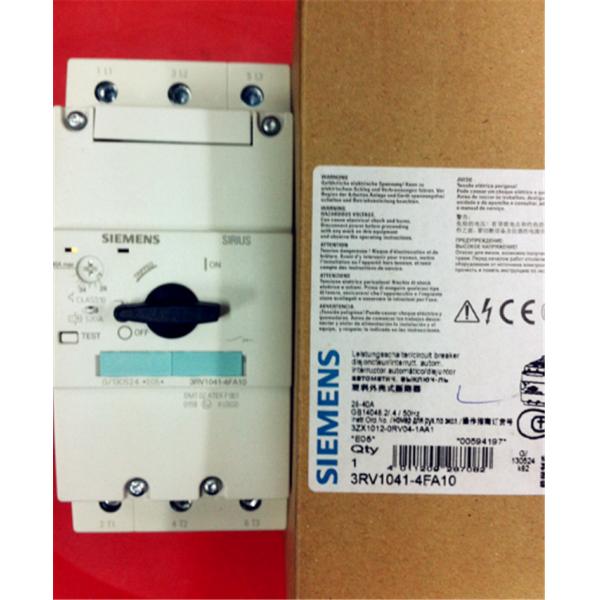 Quality 3RV1011 To 3RV1042 Motor Control Circuit Breaker High Rated Operating Current for sale