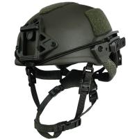 Quality NIJ IIIA Military Bulletproof Helmet Aramid Fiber UHMW PE Fiber for sale