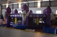 China Fun Inflatable Sports Games / Interesting Halloween Round Inflatable Whac - A - Mole Games factory
