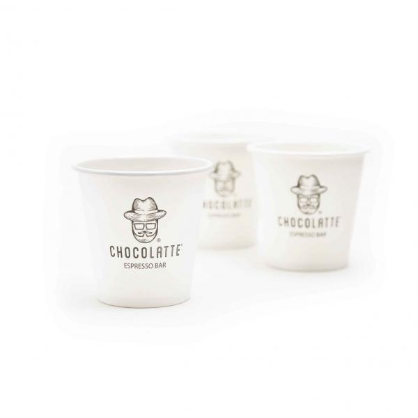 Quality 8OZ Single Wall Tall Kraft Paper Compostable Hot Cups for sale