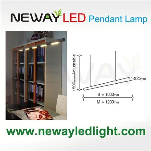 Quality Suspended LED Linear Light Fixture Direct Down Lighting 3W COB LED for sale