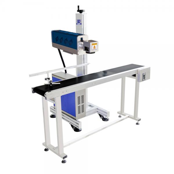 Quality Fast Speed Non Metal Materials CO2 Fly Laser Marking Machine for sale