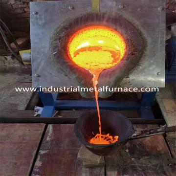Quality 25KG Graphite Medium Frequency Industrial Induction Furnace For Cast Iron Steel for sale