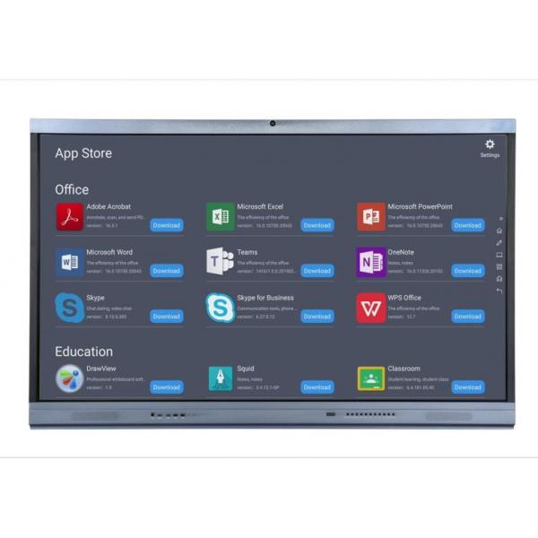 Quality 86 Inch Interactive Flat Panel Multi Touch Points Touch screen monitors for sale