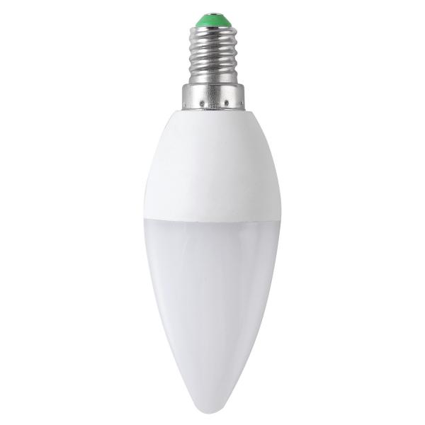 Quality 3W Energy Efficient Dimmable Candle LED Light Bulbs For Home Lighting for sale