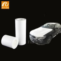 China Car Hood Vehicle White Protection Film No Residue Self Adhesive Body Wrapping Film for sale