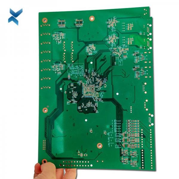 Quality Thin Print Bare Rogers PCB Board Assembly Green Color For DVD for sale