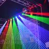 China 2W/4W RGB Colorful Rotating DMX Zoom Moving Head Stage Laser Light factory