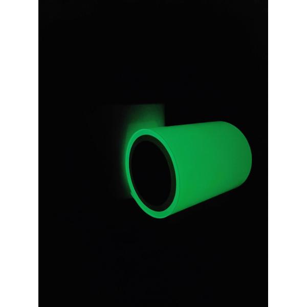 Quality Neon Glow In The Dark Heat Transfer Vinyl Acrylic Green Luminescent Film Printable His Dark for sale