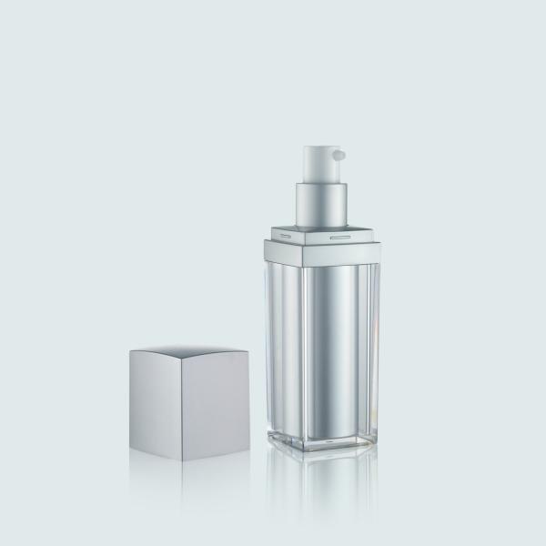 Quality Square Shape Airless Bottles Skin Care Cosmetic Wholesale GR222A 15/30/50ML for sale