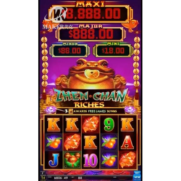 Quality Nudge Gambling Slot Machine Board Touchscreen Supported Practical for sale