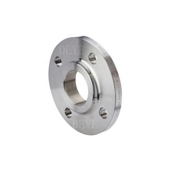 Quality SS304 SS316 Duplex Threaded Stainless Steel Pipe Flange With DIN EN1092-1 PN16 PN25 for sale