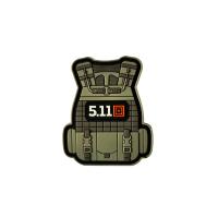 Quality Military PVC Badge Patch Tactical Gear 3D Embroidery For Bags Hats​ for sale