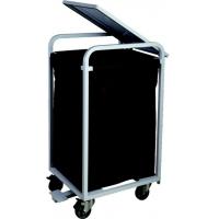 Quality Welding Interface Hotel Linen Trolley With Storage Bag And Lid for sale