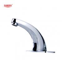 China Chrome Brass Sensor Faucets Bathroom Bath Mixer Taps Cold And Hot Water OEM Single Lever factory
