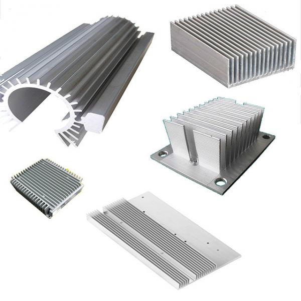 Quality Sustainable Aluminum Industrial Profile Outside Fin Aluminum Radiator For Air Conditioner for sale