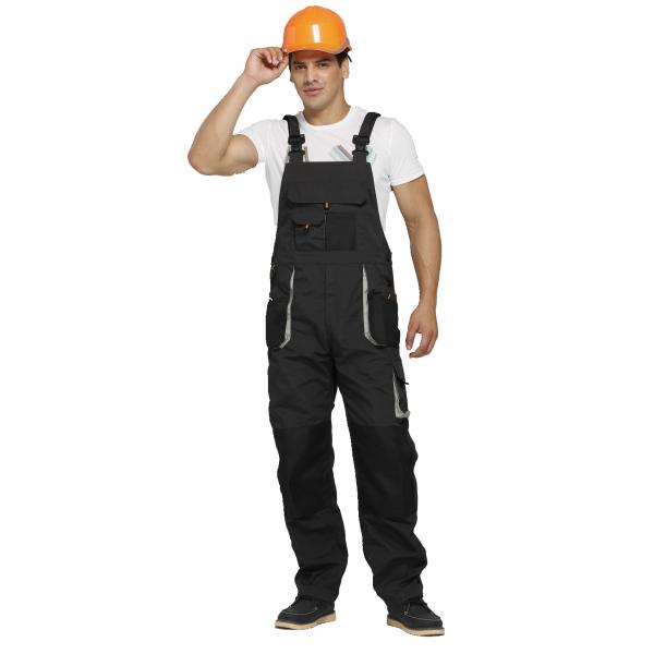 Quality Safety Waterproof Bib And Brace Overalls With Knee Pads , Work Bib Overalls for sale
