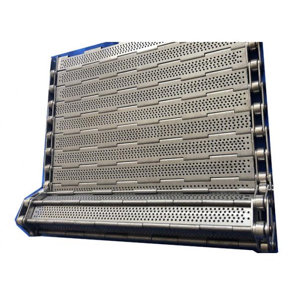 Quality Customized SS 304 Chain Plate Wire Mesh Conveyor Belt For Machinery for sale