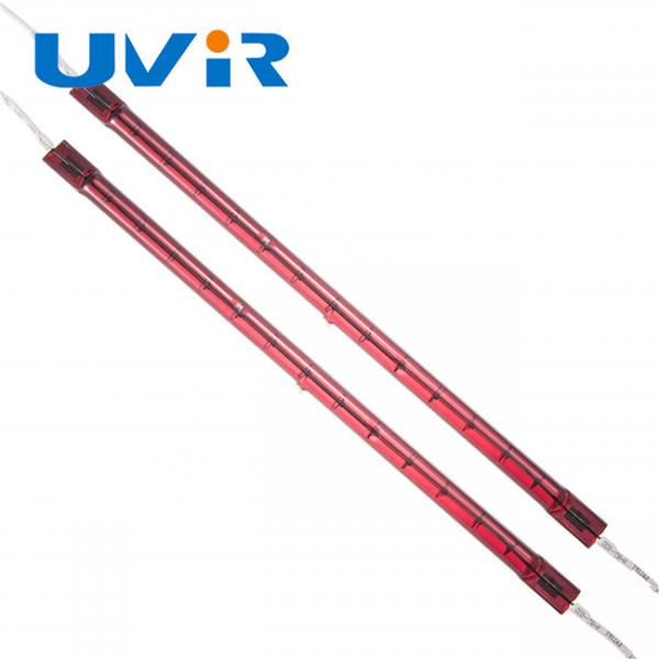 Quality Ruby Single Infrared Quartz Tube 230V 2000W High Thermal Efficiency for sale