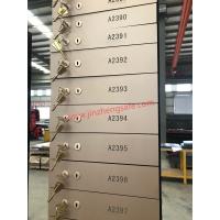 china Aluminum Alloy Color Painting 300mm Width Safe Deposit Box for bank with copper key locks